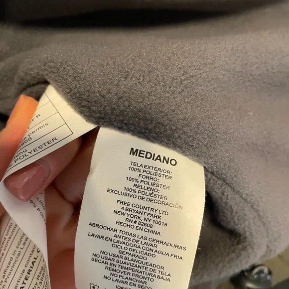 Free Country “3-in-1” Men’s Jacket, Dark Olive & Orange (Size Medium) - Picture 14 of 15